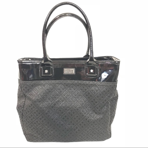 Tommy Hilfiger Handbags - Tommy Hilfiger Black Purse Jacquard Shoulder Bag